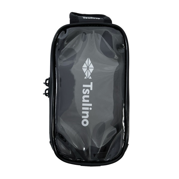 シースルーモバイルポーチ(ブラック)